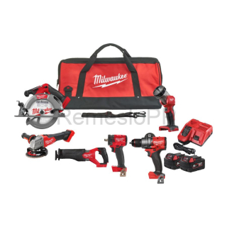 MILWAUKEE set náradia M18 FPP6H3-502B